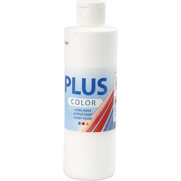 Peinture Plus Color Hobby - blanc - 250 ml