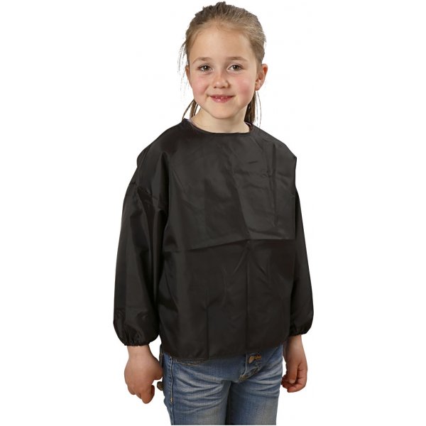 Tablier de peintre - noir - 4-6 ans