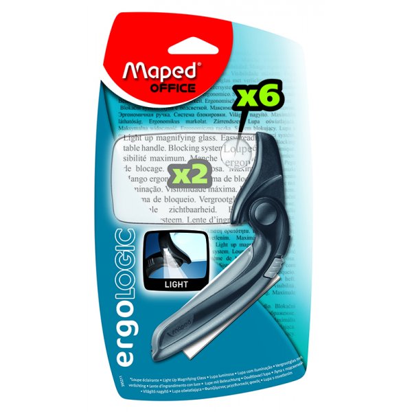 Loupe avec lumire