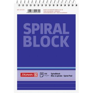Cahier à spirale - A6 (50 pages) Cahier à spirale - A6 (50 pages)