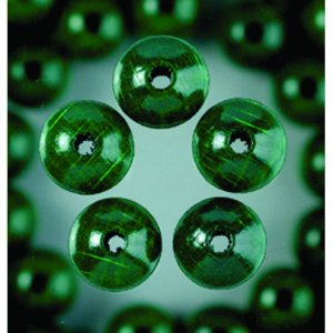 Perles en bois - vert foncé Perles en bois - vert foncé