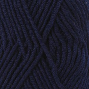 Fil DROPS Big Merino Mix - 50g - Bleu marine (17) Fil DROPS Big Merino Mix - 50g - Bleu marine (17)