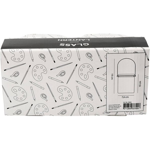 Lanterne cylindrique - 2 pcs Lanterne cylindrique - 2 pcs