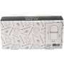 Lanterne cylindrique - 2 pcs