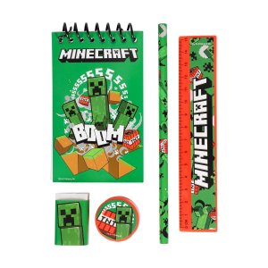 Kit d'�criture Minecraft - 5 pi�ces