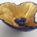 Image client Boules de verre 18 - 20 mm - bleues 100 g / 20 pcs.