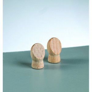 Aiguilles en bois L 18 x 10 mm - non traitées 4 pcs. Trou de perçage de 5 mm Aiguilles en bois L 18 x 10 mm - non traitées 4 pcs. Trou de perçage de 5 mm