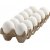 Oeufs en plastique - Blanc - 12 pcs Oeufs en plastique - Blanc - 12 pcs