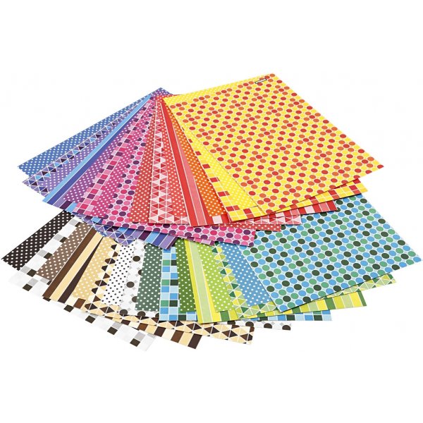 Colorbar Carton dchir - A4 - 16 feuilles