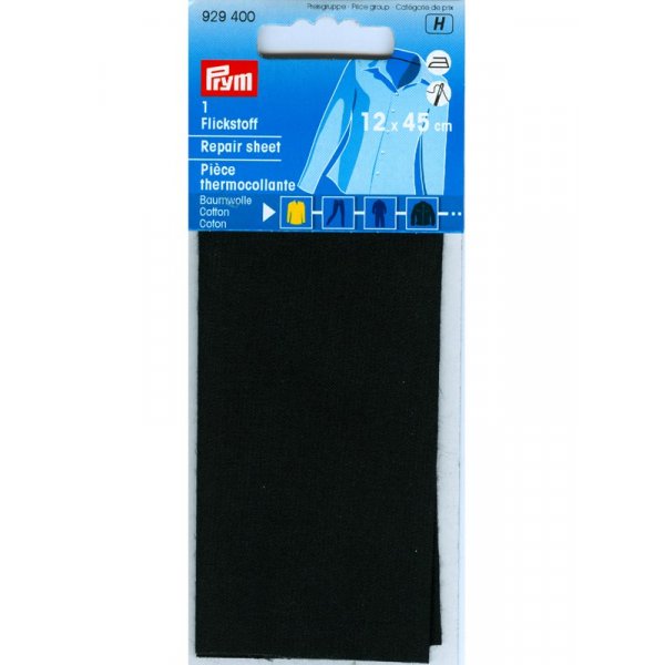 Patch quipe coton - thermocollant 12x45 cm
