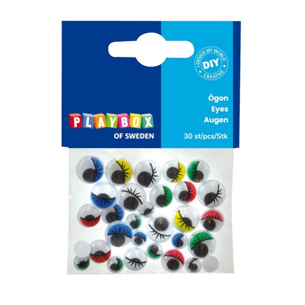 Yeux colors avec franges