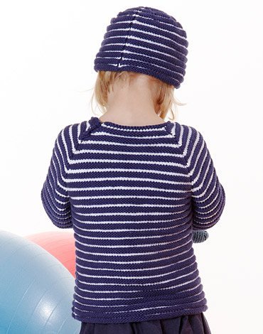 Patron tricot - Pull et bonnet rays tricots