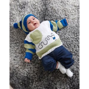 Patron tricot - Pull enfant avec ballon Patron tricot - Pull enfant avec ballon