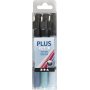 Marqueur Plus Color - bleu ciel - bleu marine - turquoise - 3 pcs