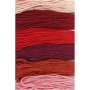 Fil  broder Harmony - harmonie rouge - 6 paquets