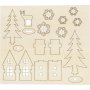 Figurines en bois  faire soi-mme - maisons - bois - cerf