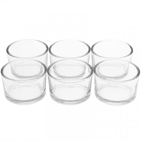 Verre  bougie - RICO Design - 6 pcs