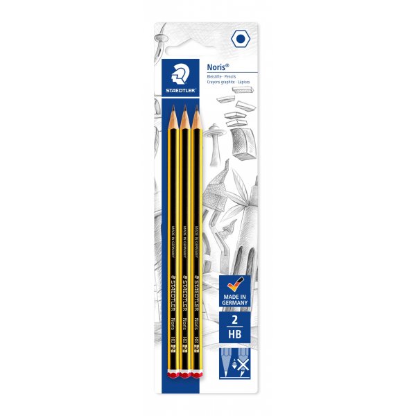 Noris Crayon HB - 3 crayons