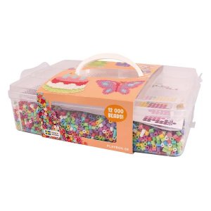Sachet de perles tubulaires Happy Mix - 12000 pi�ces