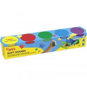 Argile séchant à l'air libre - Jovi - 5 pots couleurs standards 110 g Argile séchant à l'air libre - Jovi - 5 pots couleurs standards 110 g