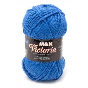 Fil M&K Victoria - 50g - Bleu (760) Fil M&K Victoria - 50g - Bleu (760)