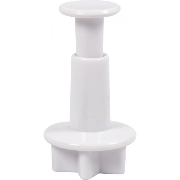 Emporte-pice en relief - blanc - toile