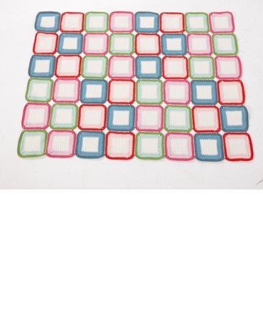 Patron au crochet - Couverture/plaid au crochet