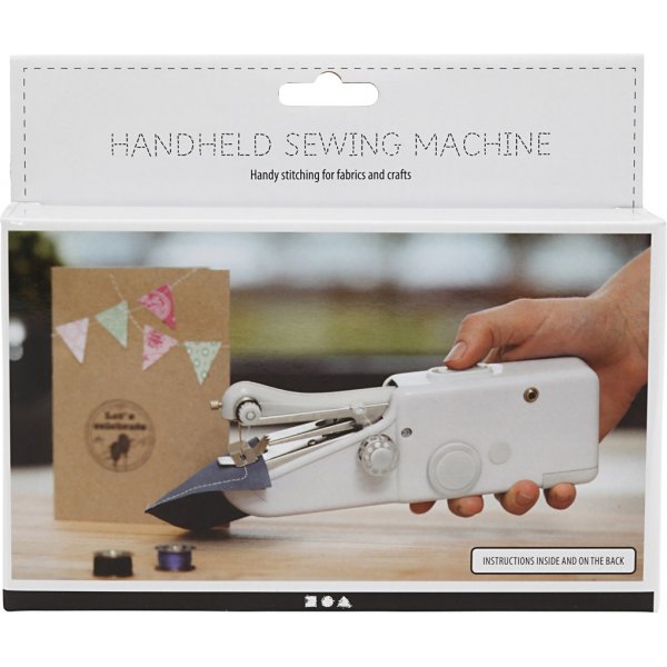 Machine  coudre portative - blanche