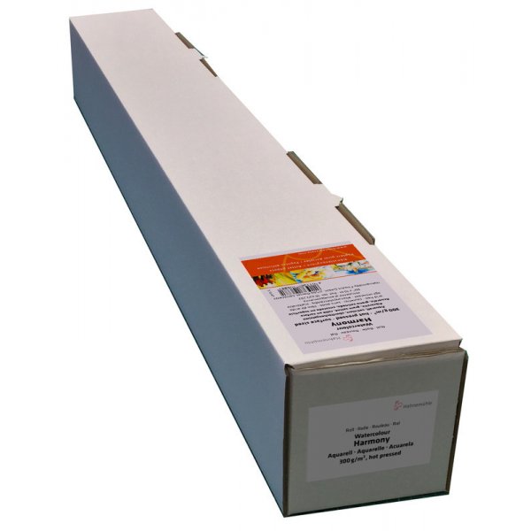 Papier aquarelle Harmony 300g press  chaud - Rouleau