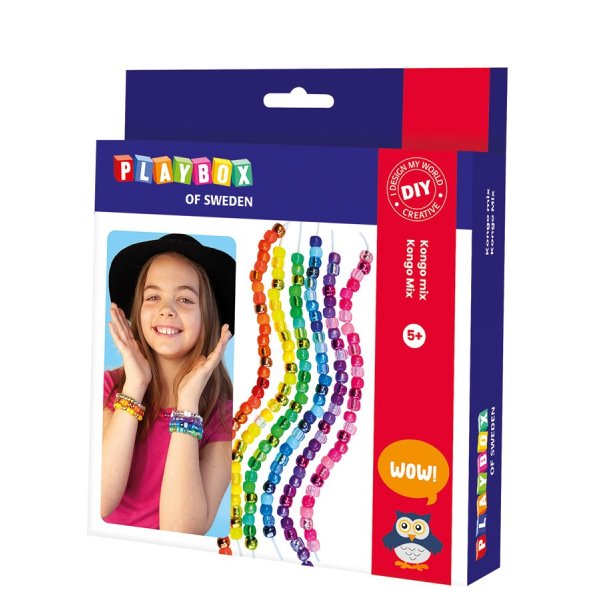 Coffret artisanal - Perles du Congo
