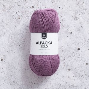 Alpaga Solo 50g - Lilas Alpaga Solo 50g - Lilas