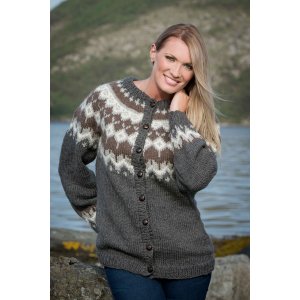 Patron tricot - Cardigan (1411-19) Patron tricot - Cardigan (1411-19)