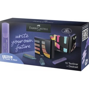 Coffret surligneurs - Faber-Castell - TL 46 - 16 stylos Coffret surligneurs - Faber-Castell - TL 46 - 16 stylos