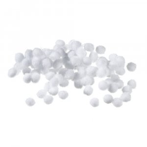 Pompons 7mm - 100 pcs Pompons 7mm - 100 pcs