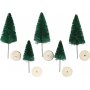 Mini sapins - 5 pcs