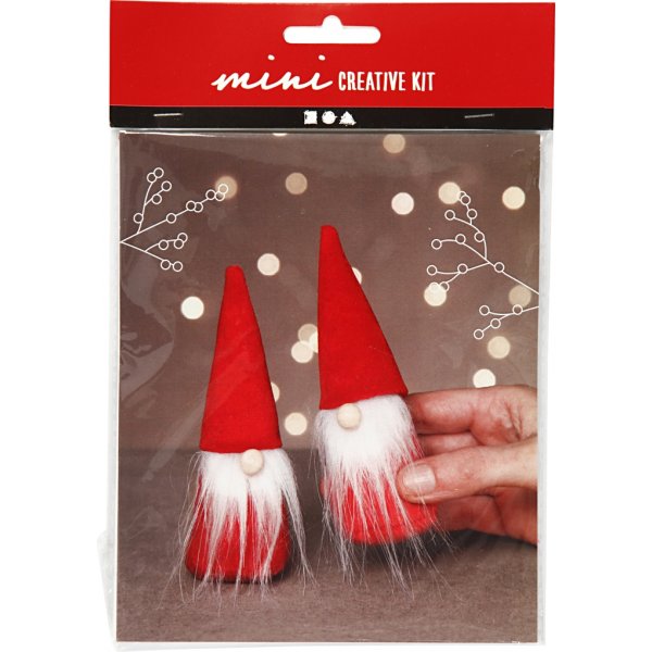 Mini Kit DIY - rouge - Pères Noël Mini Kit DIY - rouge - Pères Noël