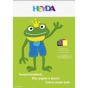 Bloc de papier coloré A4 130 g - 10 pages (version 2) Bloc de papier coloré A4 130 g - 10 pages (version 2)