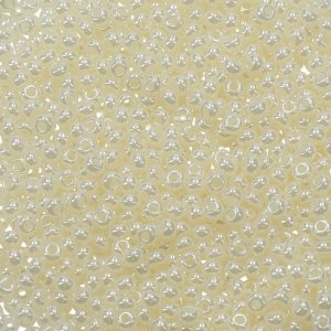 Perles rocaille opale ø 2,6 mm - blanc 17 g Perles rocaille opale ø 2,6 mm - blanc 17 g