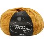 Fil de laine - jaune fonc - 100 g