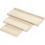 Plateaux - oblongs - 3 pcs