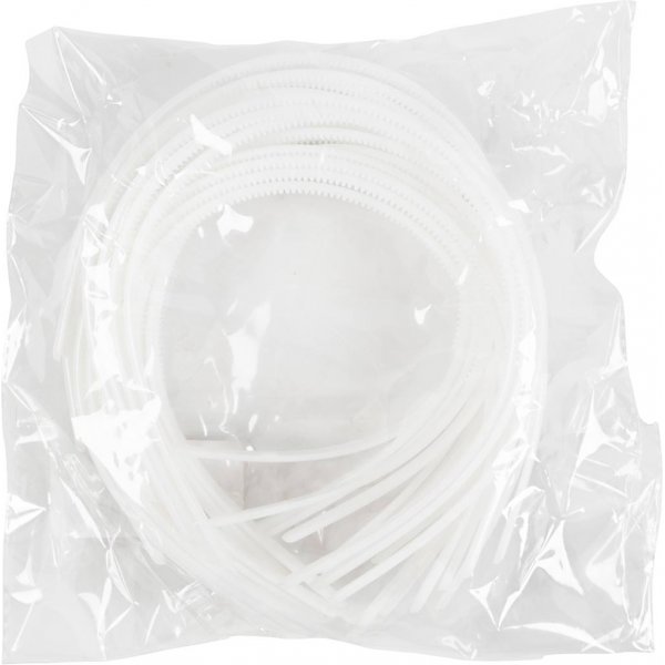 Diadme - 8 mm - blanc - 20 pcs