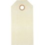 Marqueurs Manille - crme - 5 x 10 cm - 20 pcs