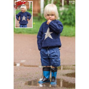 Patron tricot - Pull enfant avec étoile Patron tricot - Pull enfant avec étoile
