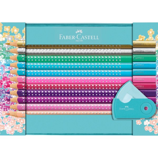 Crayons de couleur Sparkle - 20 crayons
