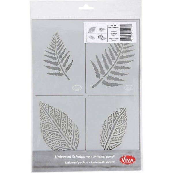 Pochoir - feuille - A4 Pochoir - feuille - A4