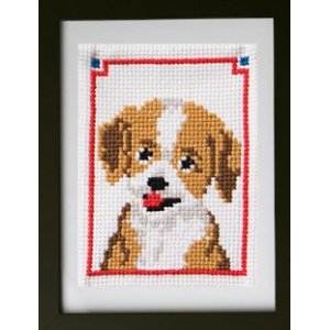 Kit de broderie Broderie enfant - Chiot Kit de broderie Broderie enfant - Chiot