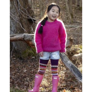 Patron tricot - Pull casual (tailles junior) Patron tricot - Pull casual (tailles junior)