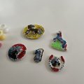 Image client Couler et peindre des chevaux avec des paillettes