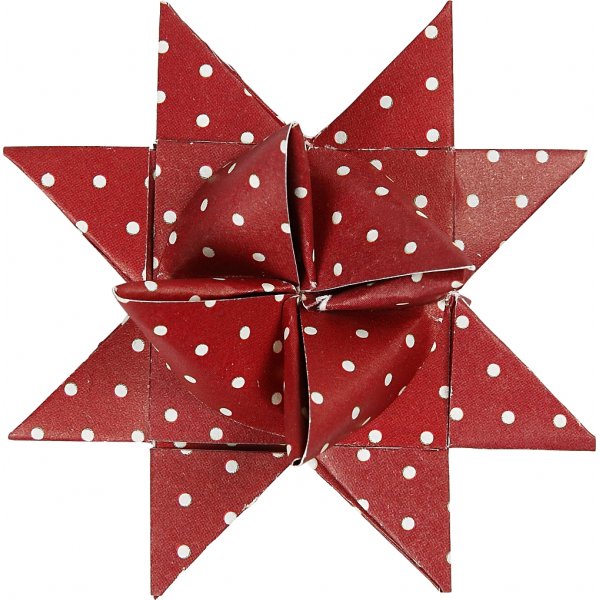 Bandes toiles - rouge - blanc - 6,5+11,5 cm - 60 bandes