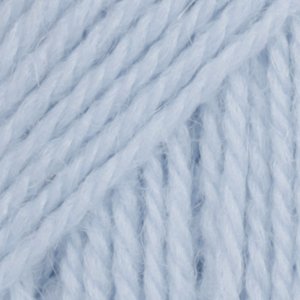 Fil DROPS Flora Uni Color - 50g - Bleu clair (14) Fil DROPS Flora Uni Color - 50g - Bleu clair (14)